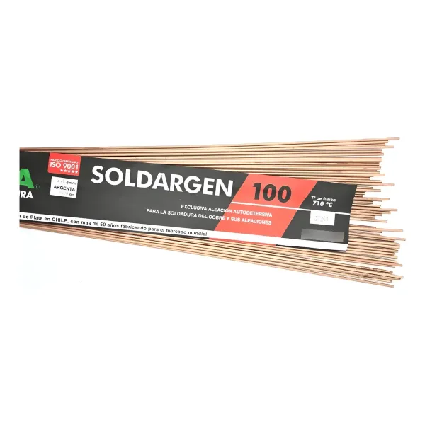 Soldadura Soldargen 100 ............... - soldaduras para uso industrial